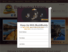Tablet Screenshot of mudbuddy.com